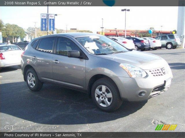 2008 Nissan Rogue S in Gotham Gray Metallic