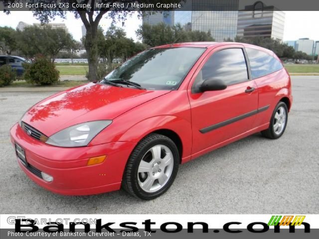 2003 Ford Focus ZX3 Coupe in Infra-Red