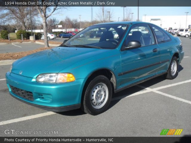 1994 Honda Civic DX Coupe in Aztec Green Metallic
