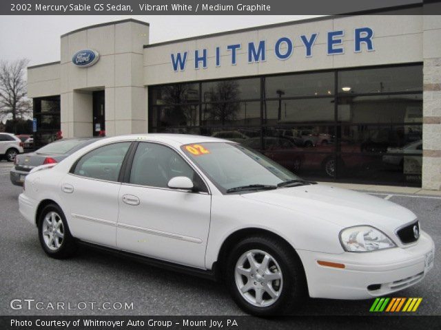 2002 Mercury Sable GS Sedan in Vibrant White