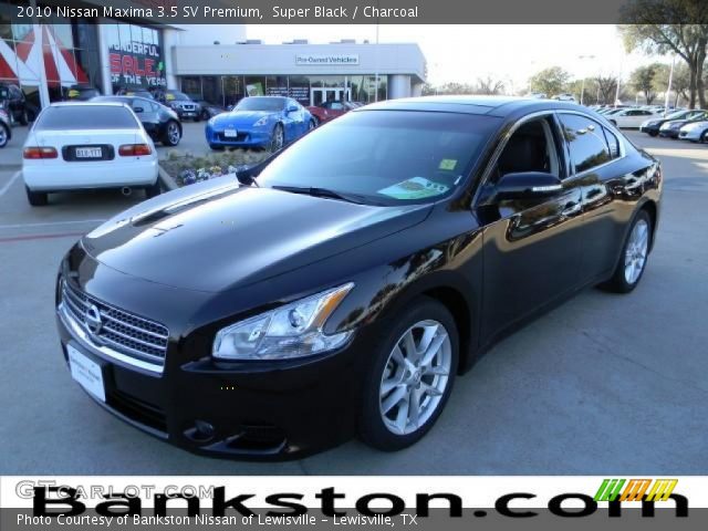 2010 Nissan Maxima 3.5 SV Premium in Super Black