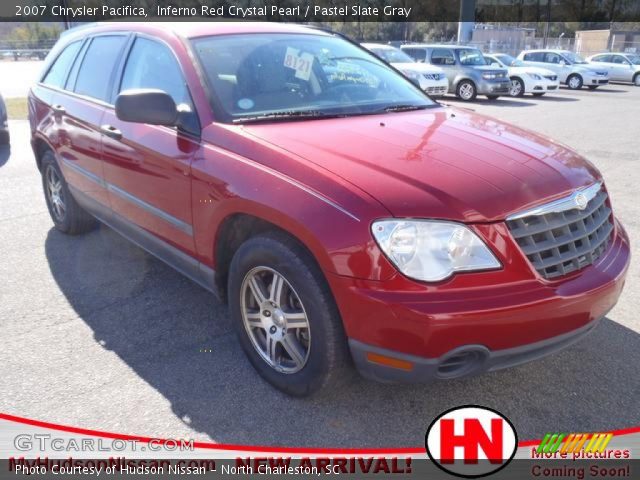 2007 Chrysler Pacifica  in Inferno Red Crystal Pearl