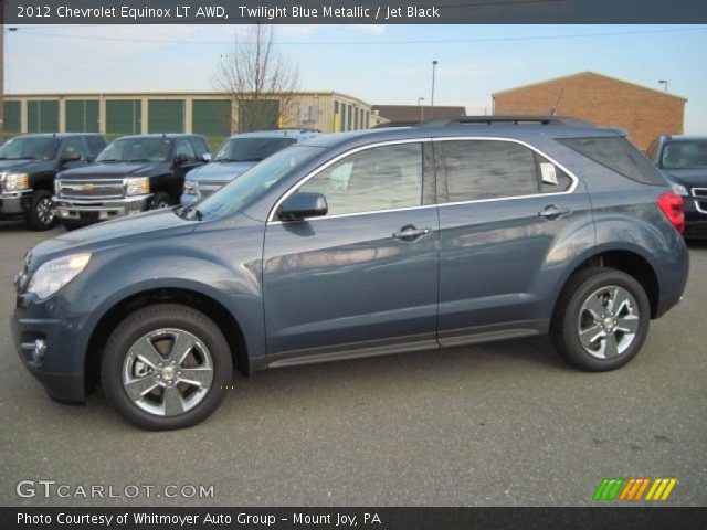 2012 Chevrolet Equinox LT AWD in Twilight Blue Metallic