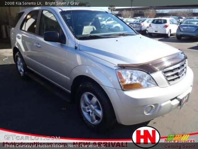 2008 Kia Sorento LX in Bright Silver