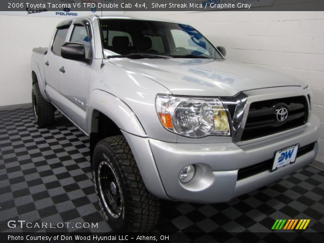 2006 Toyota Tacoma V6 TRD Double Cab 4x4 in Silver Streak Mica