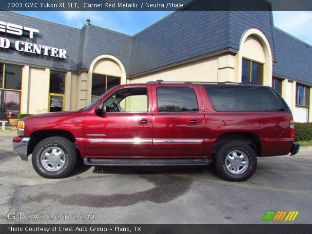 2003 GMC Yukon XL SLT in Garnet Red Metallic