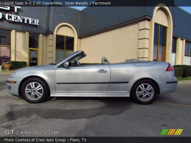 2006 Saab 9-3 2.0T Convertible in Silver Metallic
