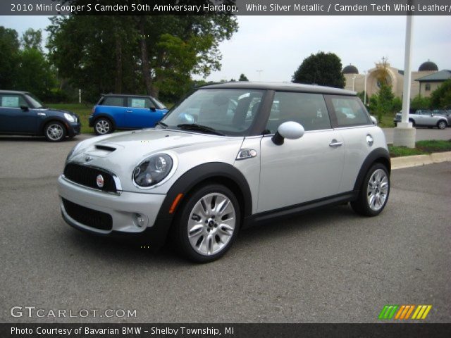 2010 Mini Cooper S Camden 50th Anniversary Hardtop in White Silver Metallic