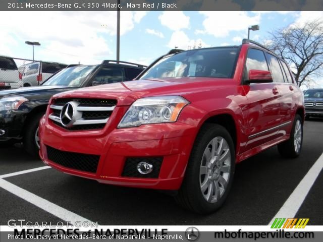 2011 Mercedes-Benz GLK 350 4Matic in Mars Red