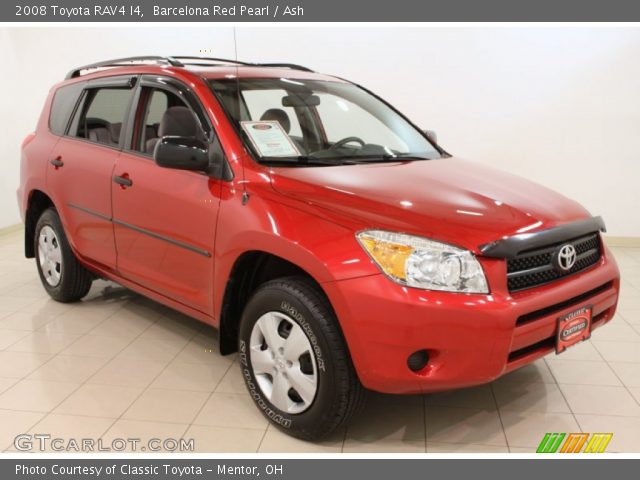 2008 Toyota RAV4 I4 in Barcelona Red Pearl