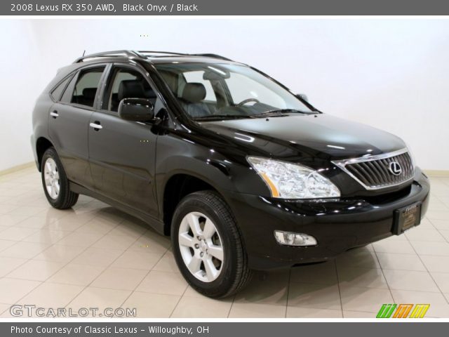 2008 Lexus RX 350 AWD in Black Onyx