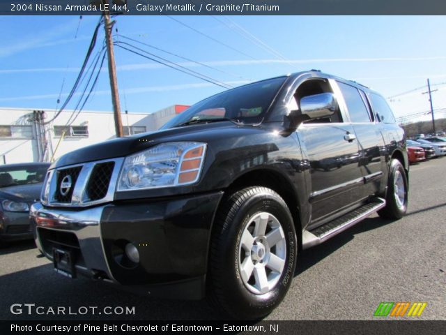 2004 Nissan Armada LE 4x4 in Galaxy Metallic