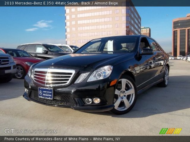 2010 Mercedes-Benz E 350 4Matic Sedan in Black