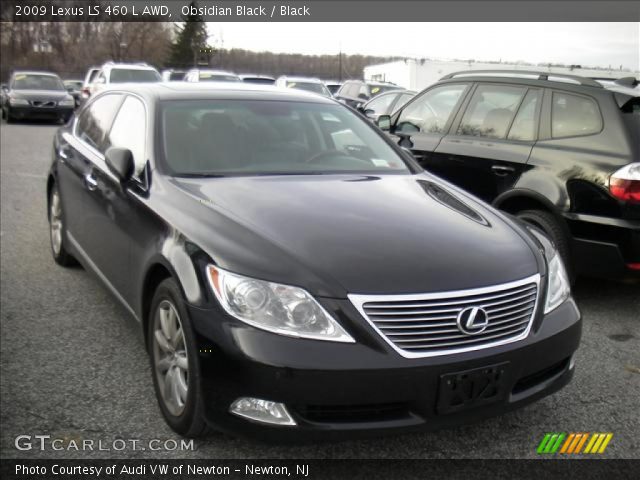 2009 Lexus LS 460 L AWD in Obsidian Black