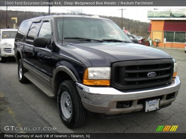 2000 Ford Excursion Limited 4x4 in Deep Wedgewood Blue Metallic