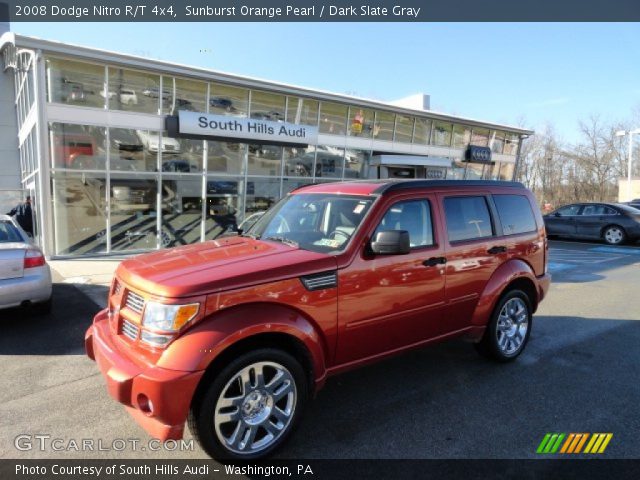 2008 Dodge Nitro R/T 4x4 in Sunburst Orange Pearl