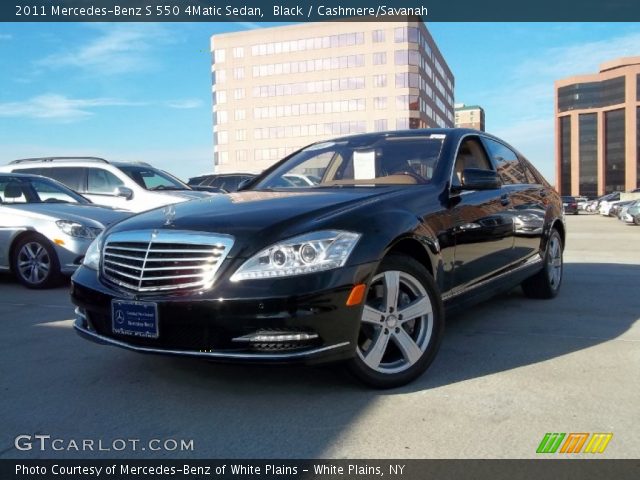 2011 Mercedes-Benz S 550 4Matic Sedan in Black