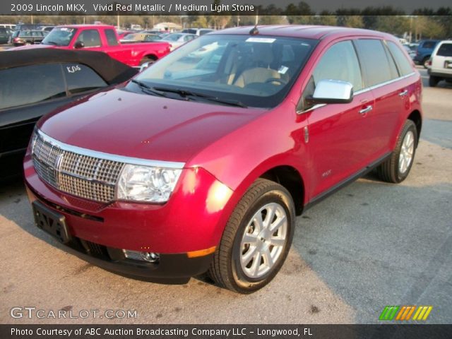 2009 Lincoln MKX  in Vivid Red Metallic