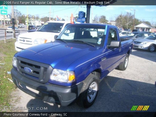 2006 Ford Ranger XL Regular Cab in Sonic Blue Metallic
