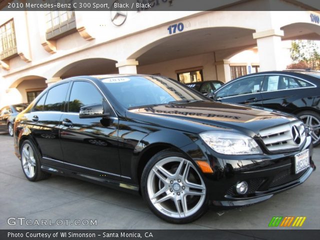 2010 Mercedes-Benz C 300 Sport in Black