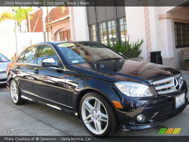 2009 Mercedes-Benz C 300 Sport in Black