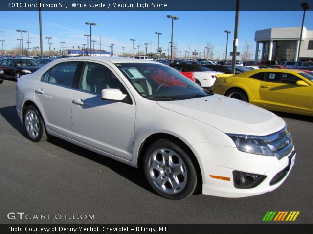 2010 Ford Fusion SE in White Suede