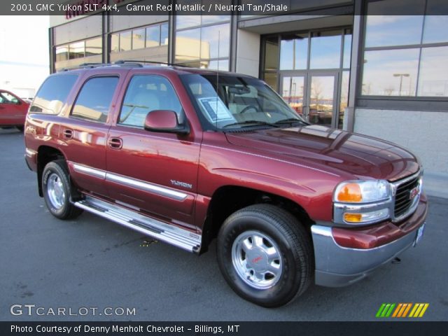 2001 GMC Yukon SLT 4x4 in Garnet Red Metallic