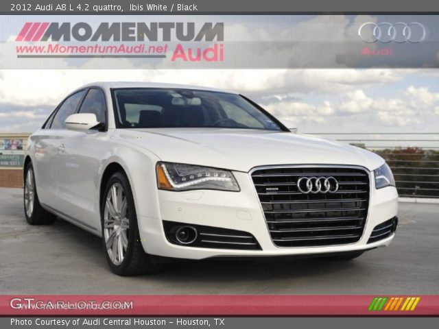 2012 Audi A8 L 4.2 quattro in Ibis White