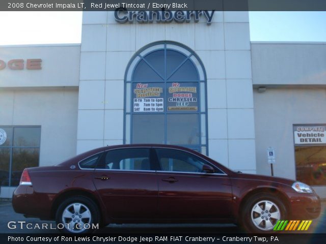 2008 Chevrolet Impala LT in Red Jewel Tintcoat