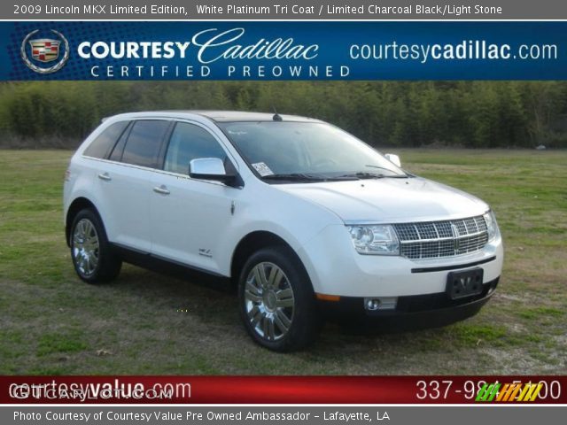 2009 Lincoln MKX Limited Edition in White Platinum Tri Coat