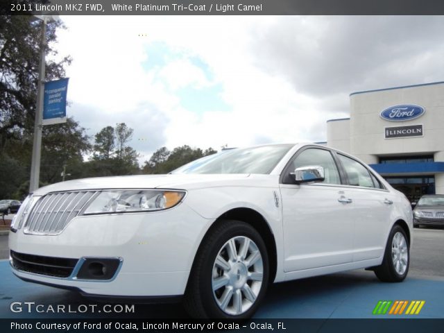 2011 Lincoln MKZ FWD in White Platinum Tri-Coat