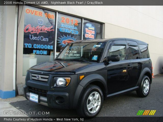 2008 Honda Element LX AWD in Nighthawk Black Pearl