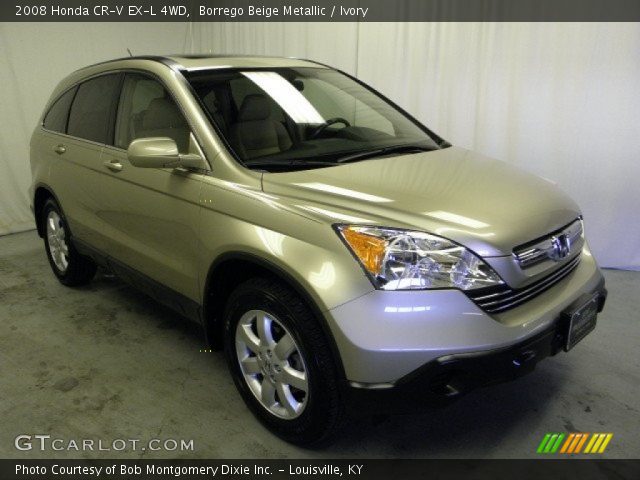 2008 Honda CR-V EX-L 4WD in Borrego Beige Metallic