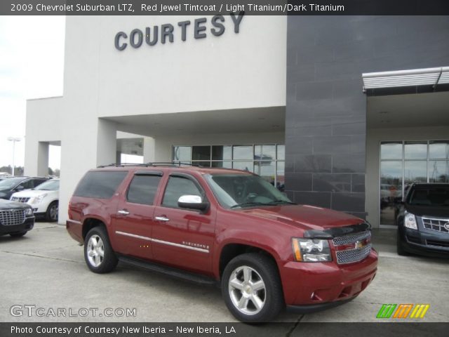 2009 Chevrolet Suburban LTZ in Red Jewel Tintcoat