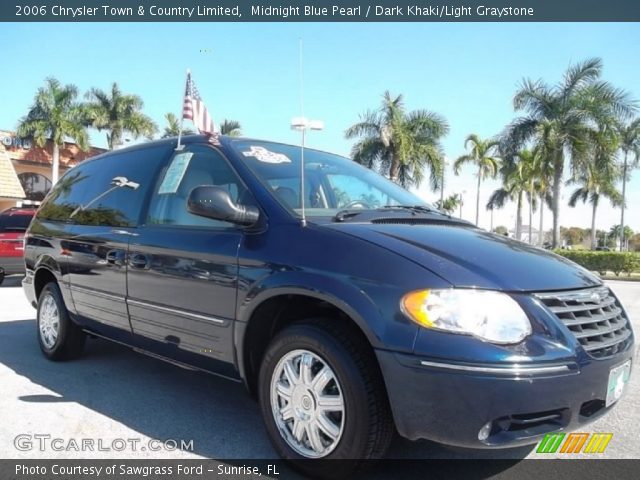 2006 Chrysler Town & Country Limited in Midnight Blue Pearl