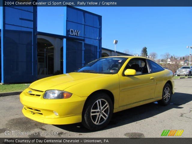 2004 Chevrolet Cavalier LS Sport Coupe in Rally Yellow