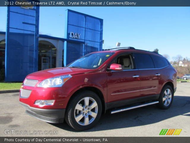 2012 Chevrolet Traverse LTZ AWD in Crystal Red Tintcoat