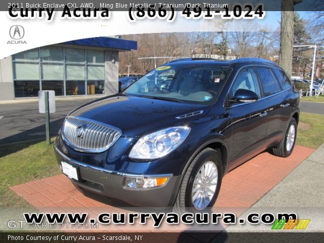 2011 Buick Enclave CXL AWD in Ming Blue Metallic