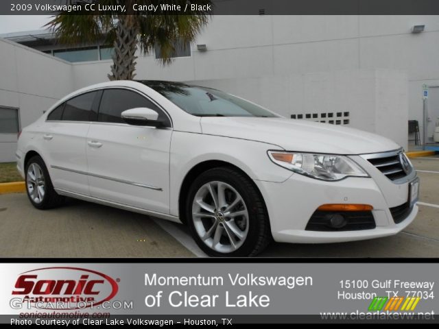 2009 Volkswagen CC Luxury in Candy White