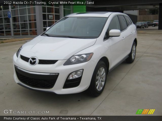 2012 Mazda CX-7 i Touring in Crystal White Pearl Mica