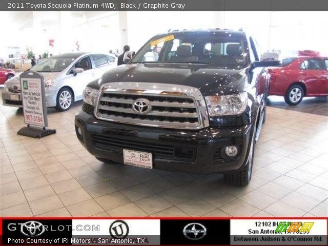 2011 Toyota Sequoia Platinum 4WD in Black