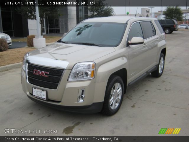 2012 GMC Terrain SLE in Gold Mist Metallic