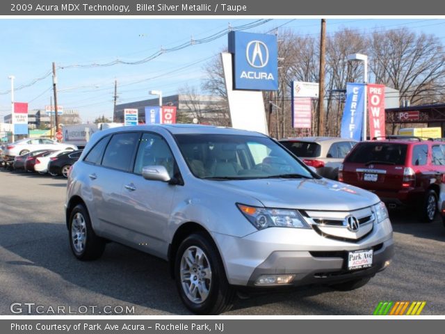 2009 Acura MDX Technology in Billet Silver Metallic