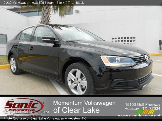 2012 Volkswagen Jetta TDI Sedan in Black