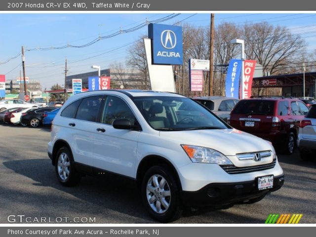 2007 Honda CR-V EX 4WD in Taffeta White