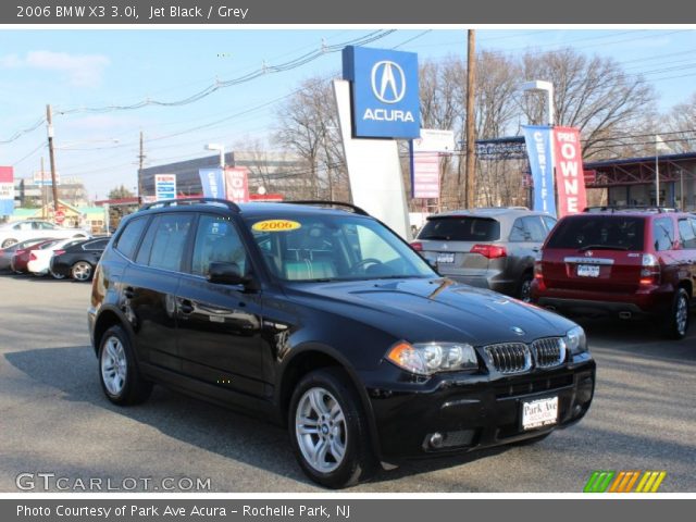 2006 BMW X3 3.0i in Jet Black
