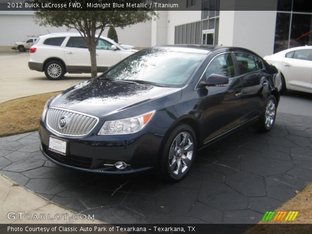2012 Buick LaCrosse FWD in Midnight Blue Metallic