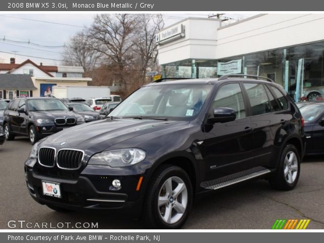 2008 BMW X5 3.0si in Monaco Blue Metallic