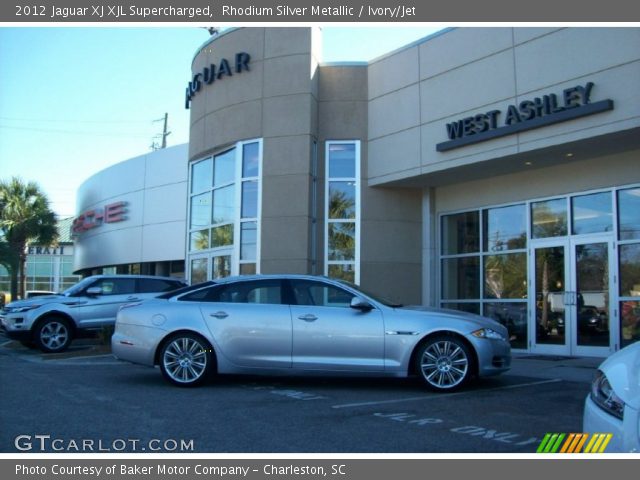 2012 Jaguar XJ XJL Supercharged in Rhodium Silver Metallic