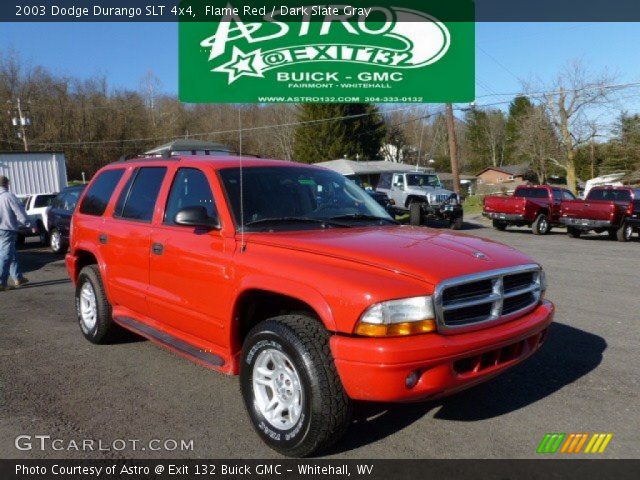 2003 Dodge Durango SLT 4x4 in Flame Red